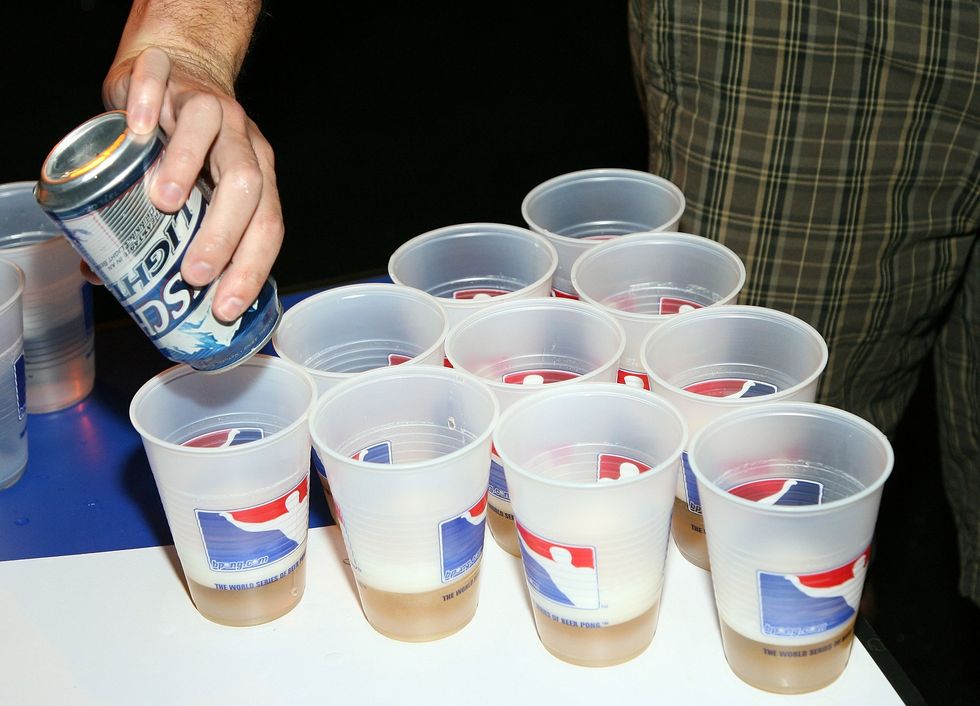 Beer pong