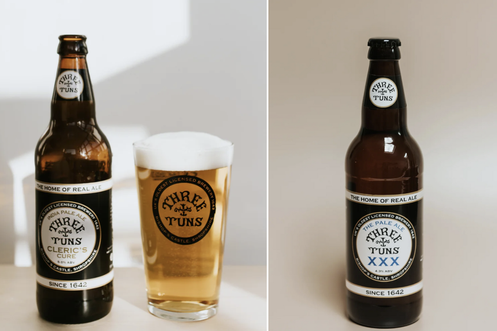 Beers from Three Tuns Brewery