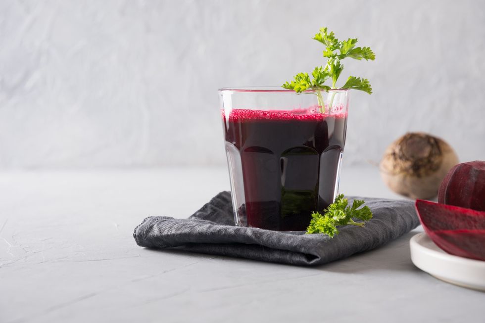 Beet juice