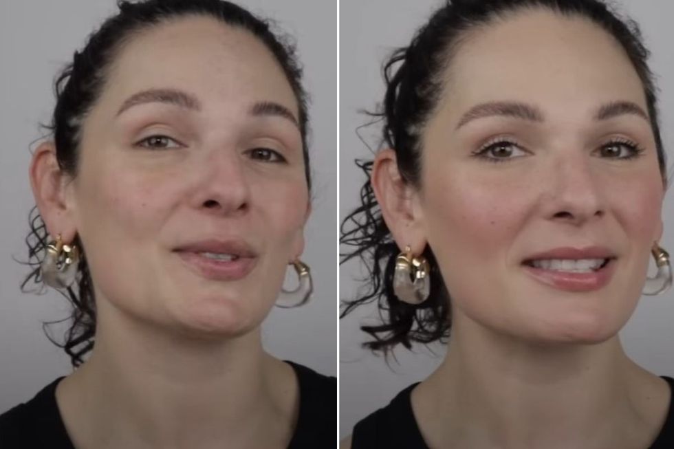 BEFORE AND AFTER MAKE UP