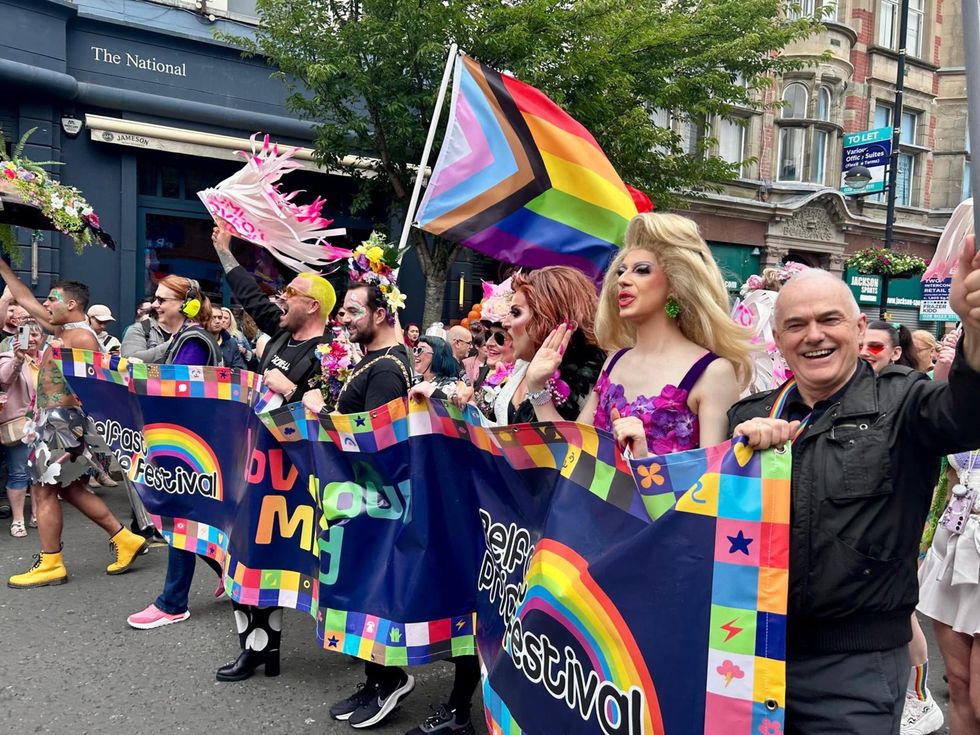 Belfast pride parade