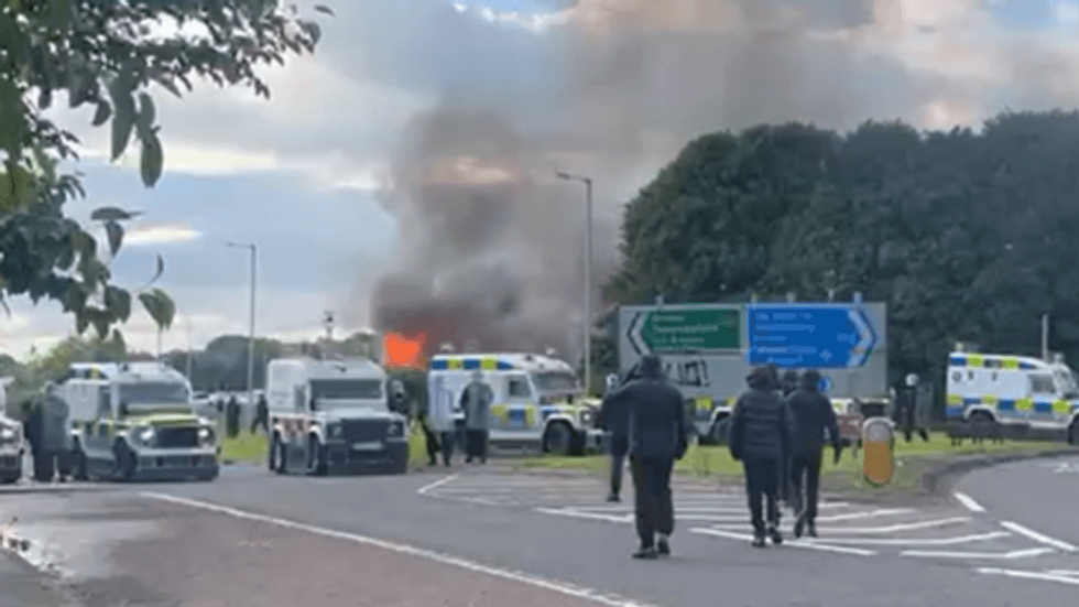 Belfast protest