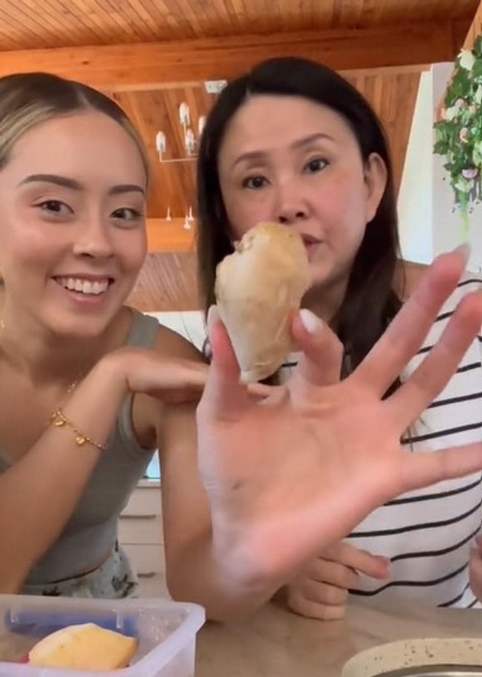 Belicia and her mother