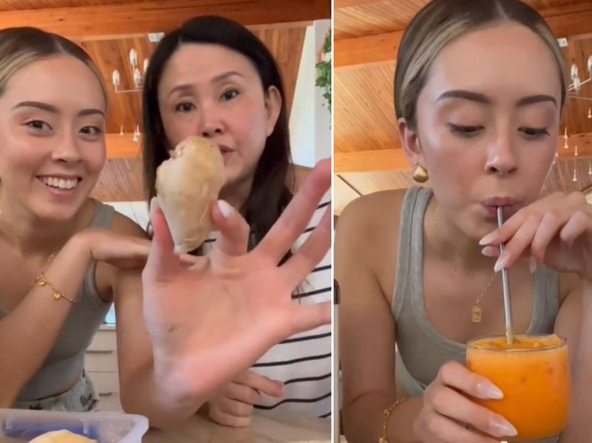 Belicia and her mother