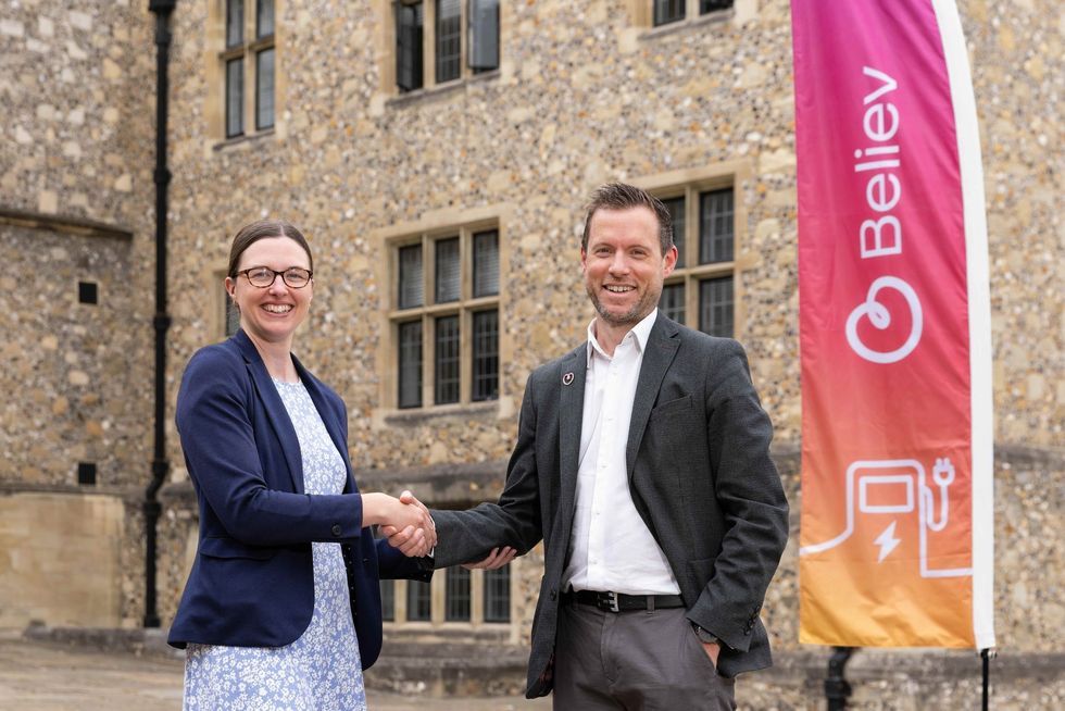 Believ and Hampshire County Council confirmed the new charger deal this morning