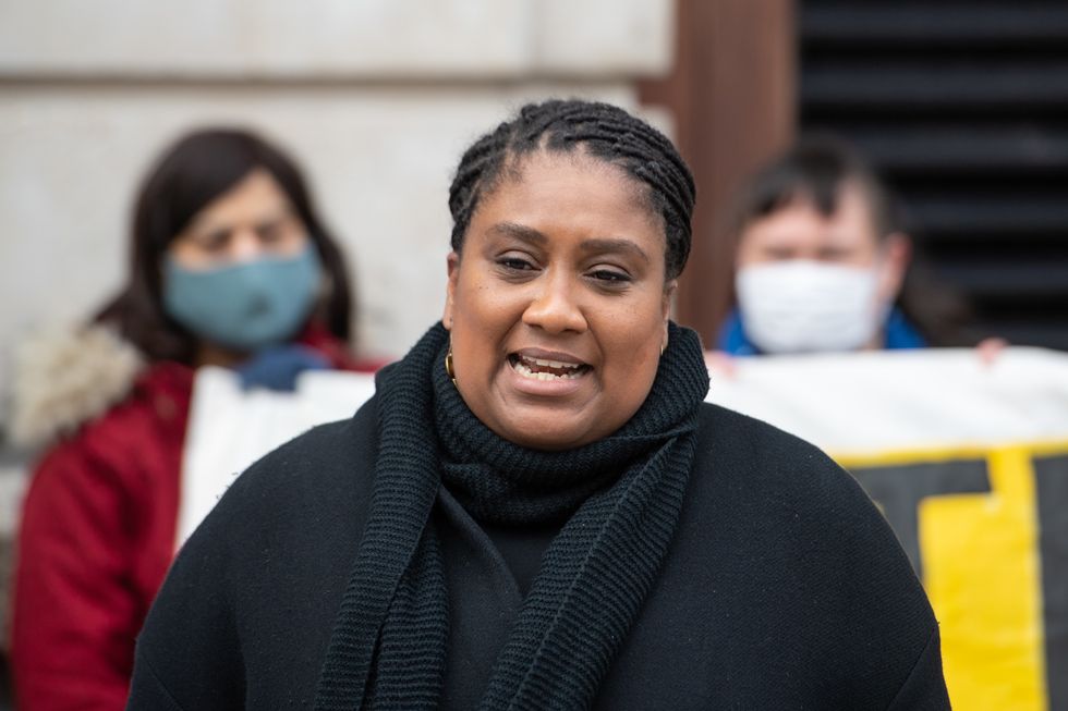 Bell Ribeiro Addy MP joins activists at a vigil at Victoria station in London to mark the first anniversary of the death of railway worker Belly Mujinga