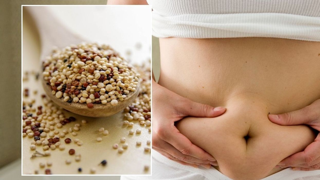belly fat and quinoa