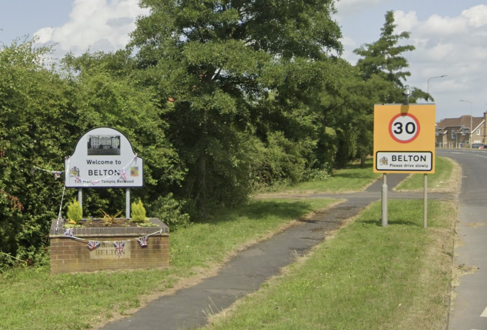 Belton sign