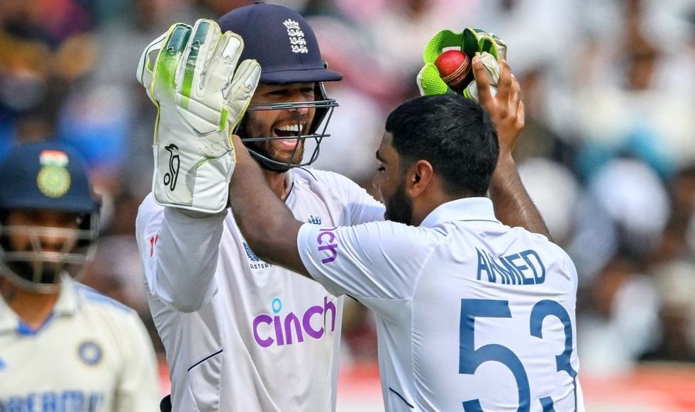 Ben Foakes and Rehan Ahmed