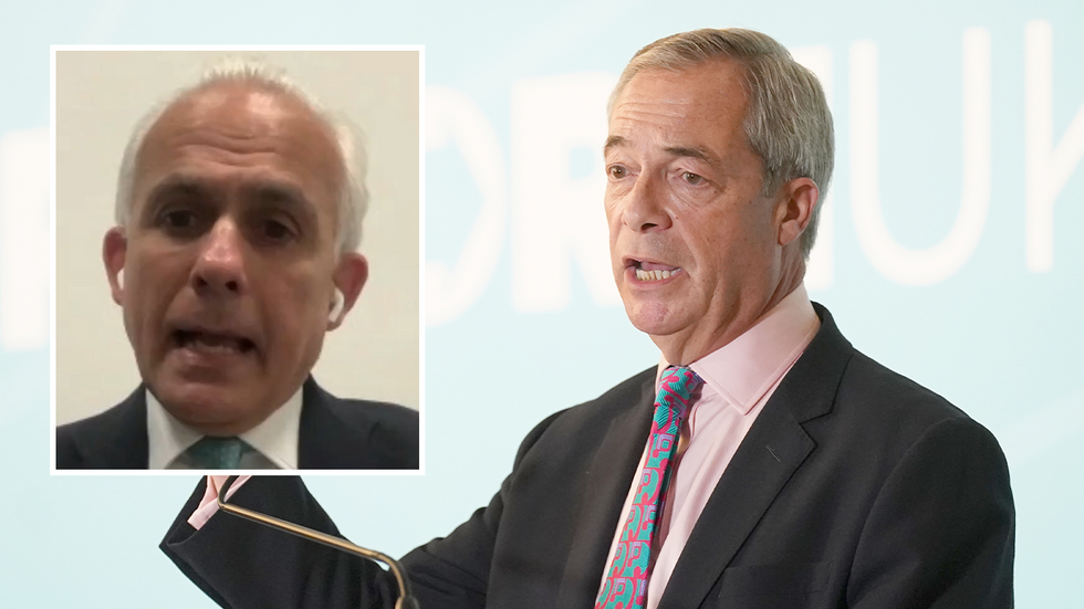 Ben Habib and Nigel Farage