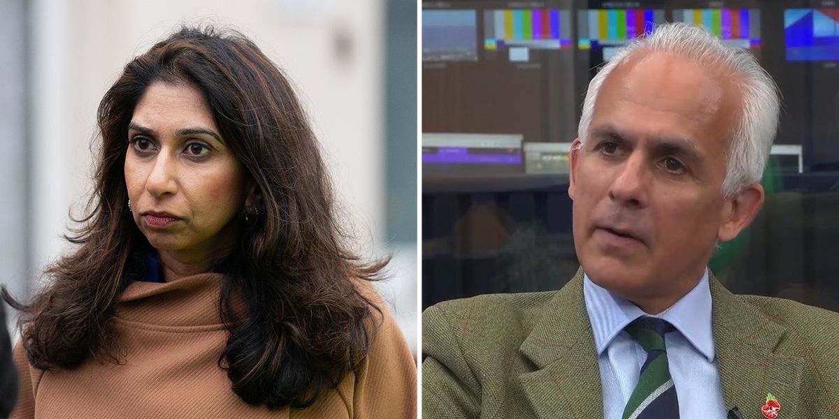 NextImg:‘Sign of failing society’ - Ben Habib backs Suella Braverman ‘we don’t want tents on our streets’