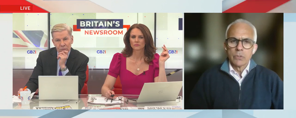 Ben Habib discussing his message to Rupert Lowe on GB News