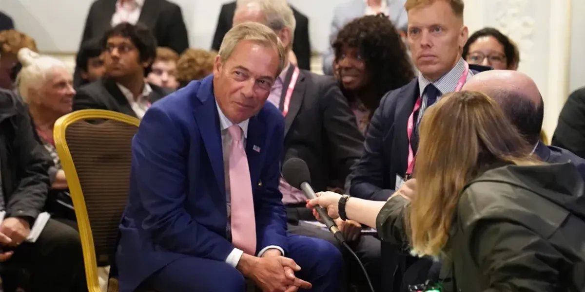 NextImg:Farage blasts EU for unelected 'dominance' as he reveals main reason he backed Brexit