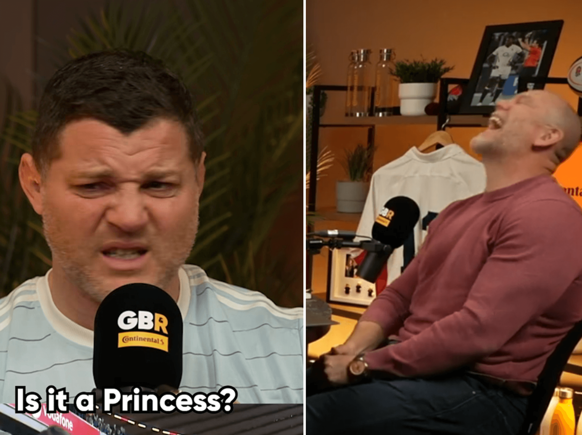 Ben Kayser and Mike Tindall