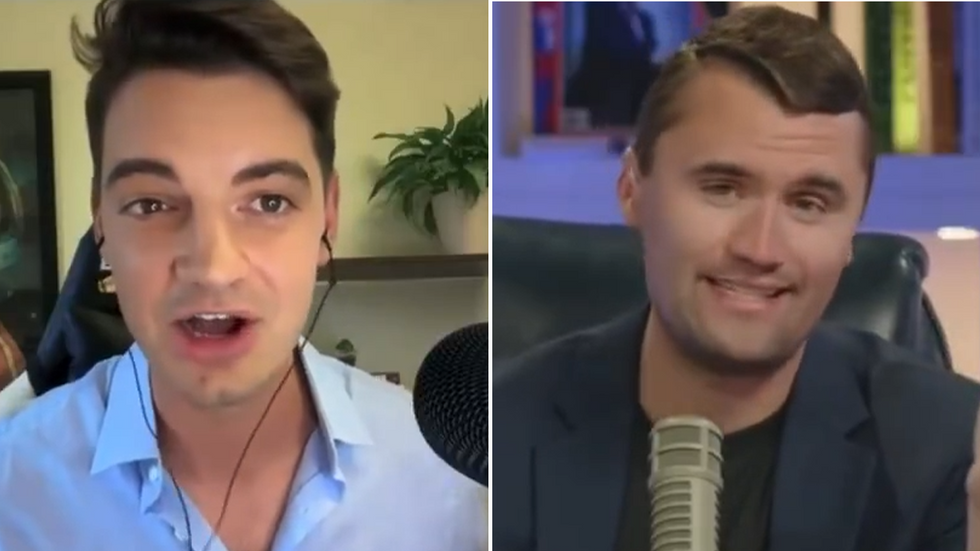 Ben Leo and Charlie Kirk