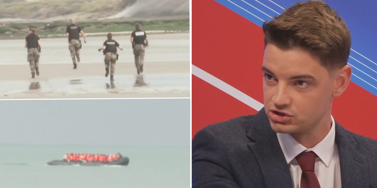 NextImg:Ben Leo in furious rant as police storm beach to stop migrant crossings: ‘We used to rule the waves!’