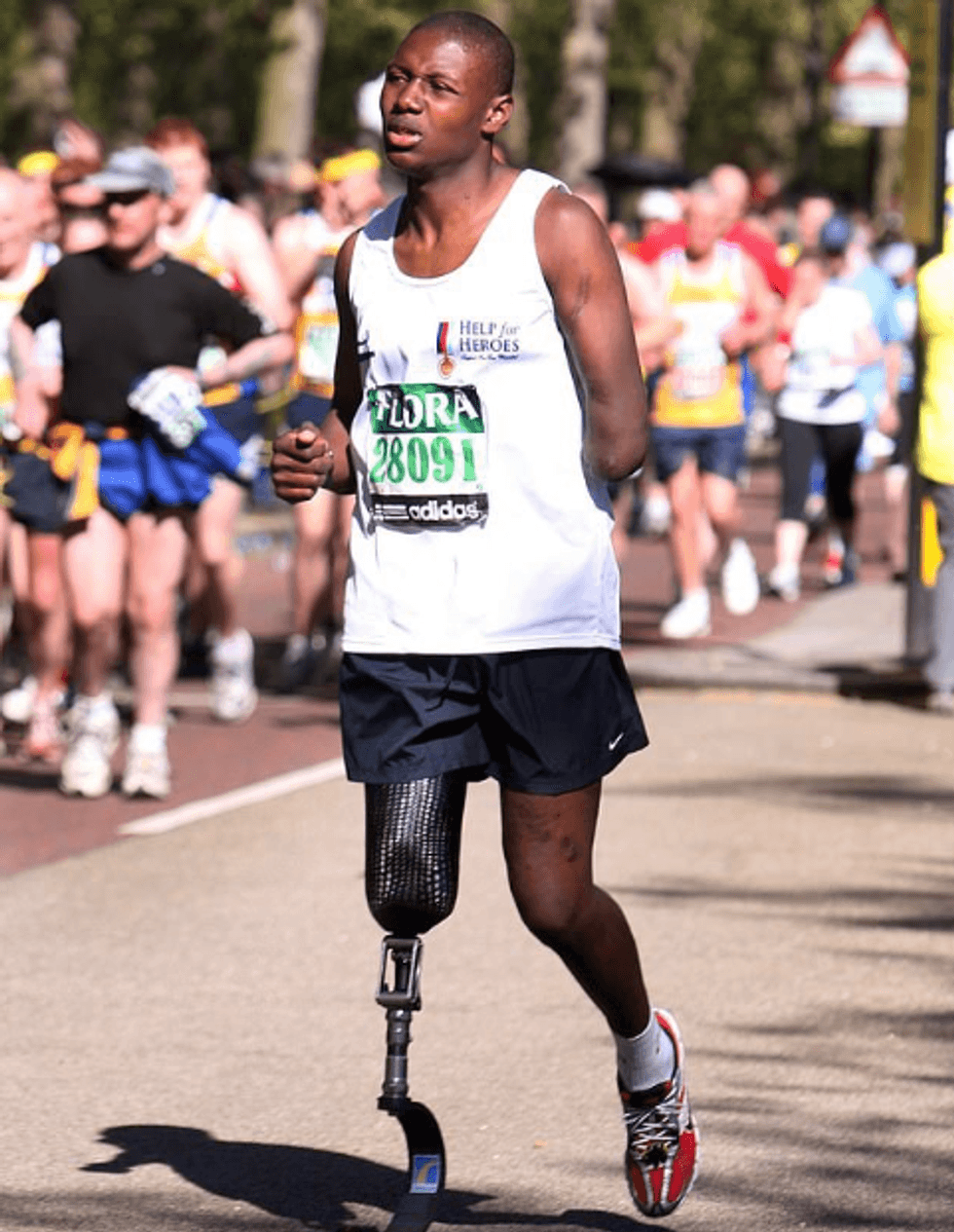 Ben McBean running for charity