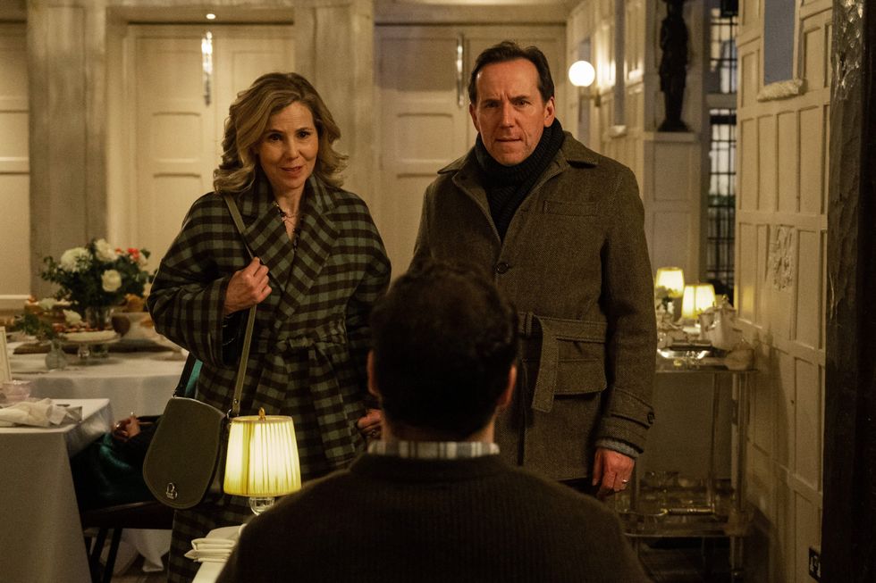 Ben Miller and Sally Phillips
