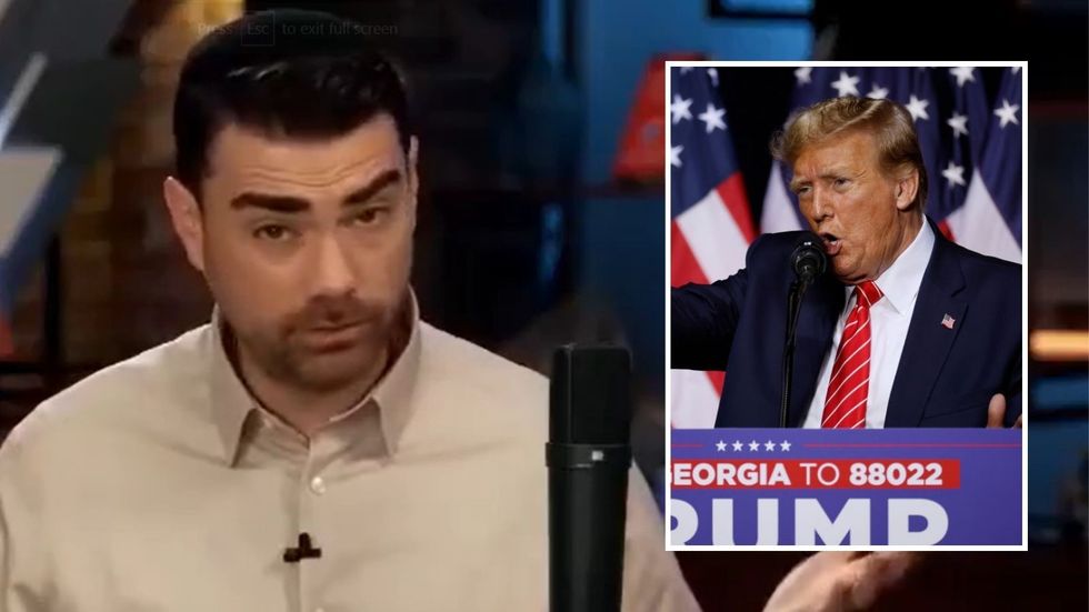 Ben Shapiro and Donald Trump