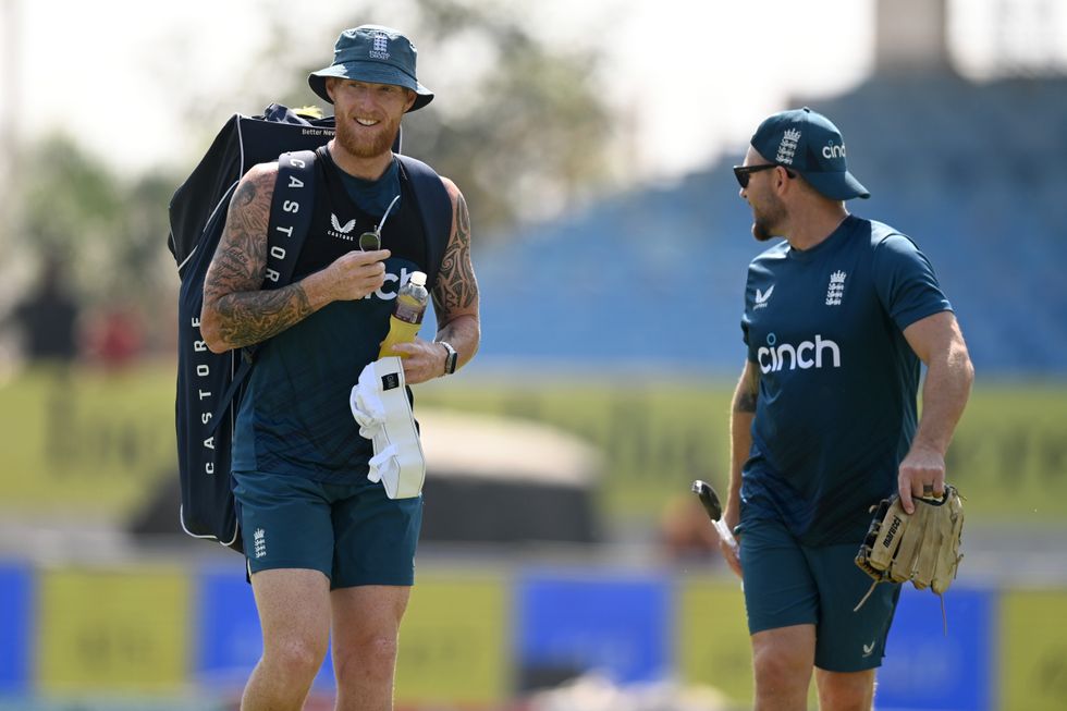 Ben Stokes and Brendon McCullum