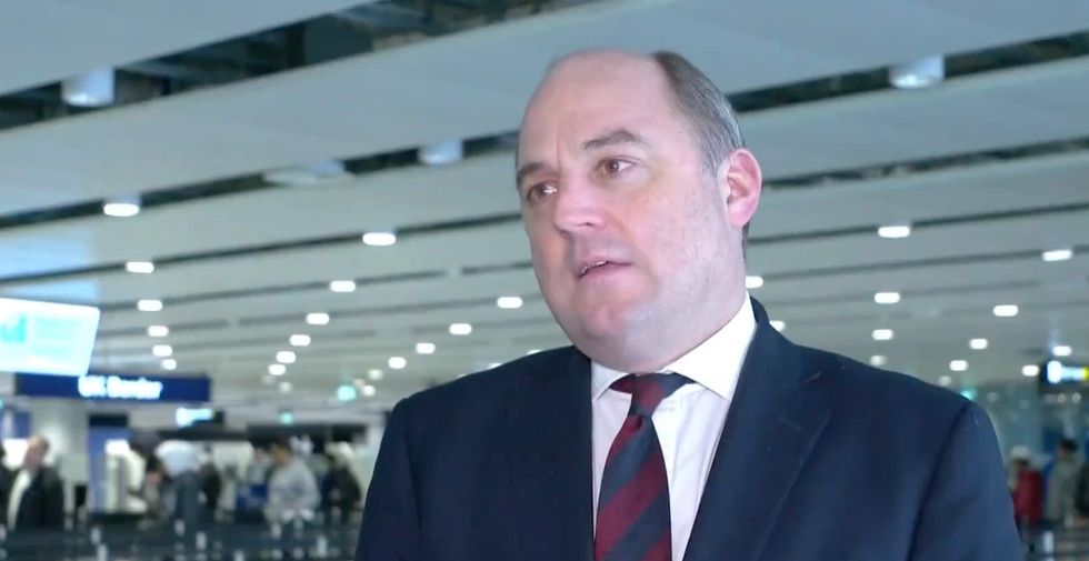 Ben Wallace shuns union suggestion borders are less secure in the hands of British Army - 'Pure propaganda!'
