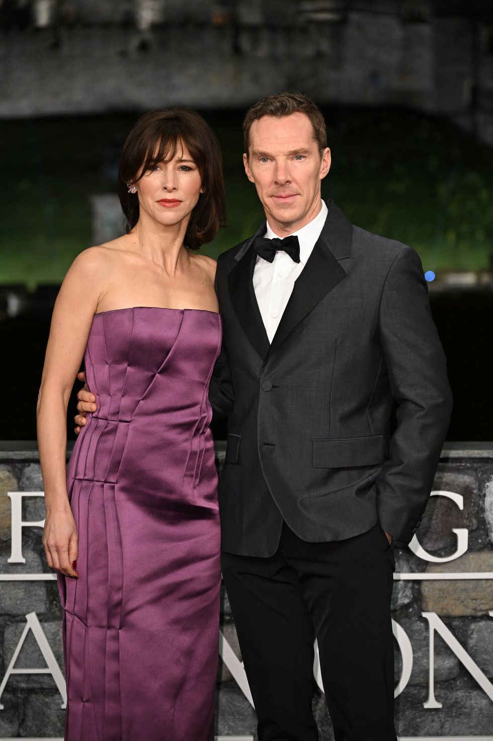 Benedict Cumberbatch and wife Sophie Hunter