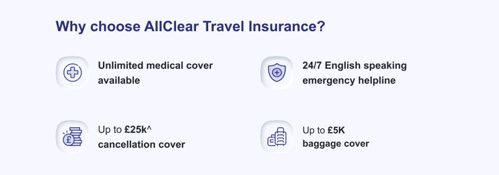 Benefits of AllClear Travel Insurance