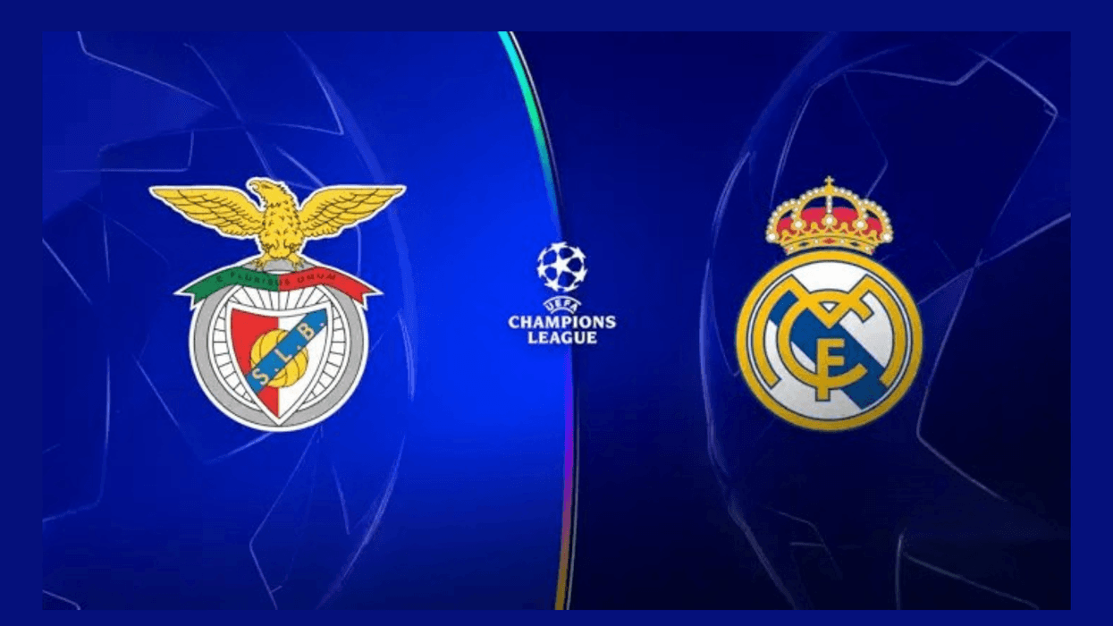 Benfica and Real Madrid team logos