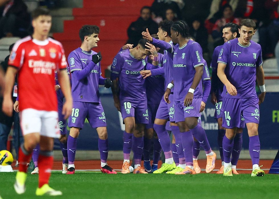 Benfica were knocked out of the League Cup
