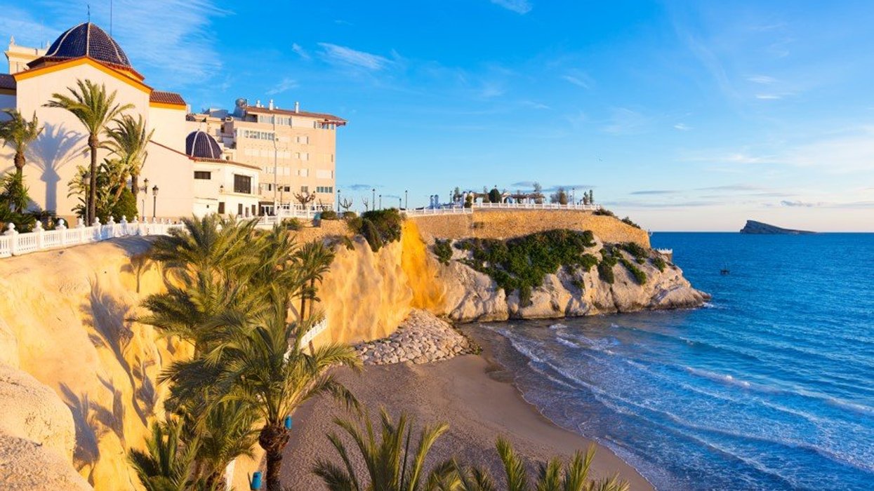 Benidorm beach Roman ruins