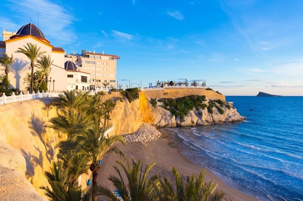Benidorm beach Roman ruins