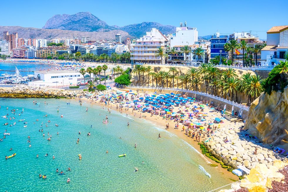 Benidorm beach