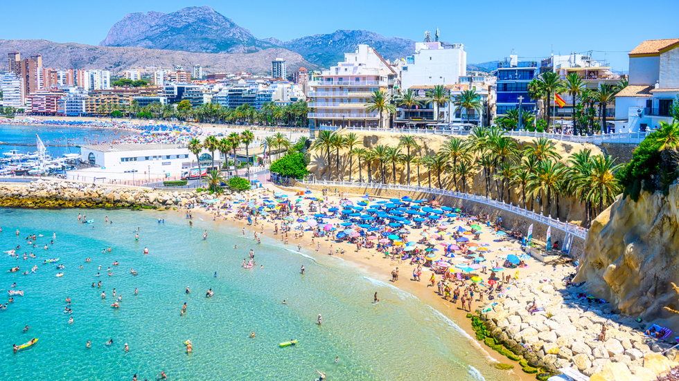 Benidorm beach