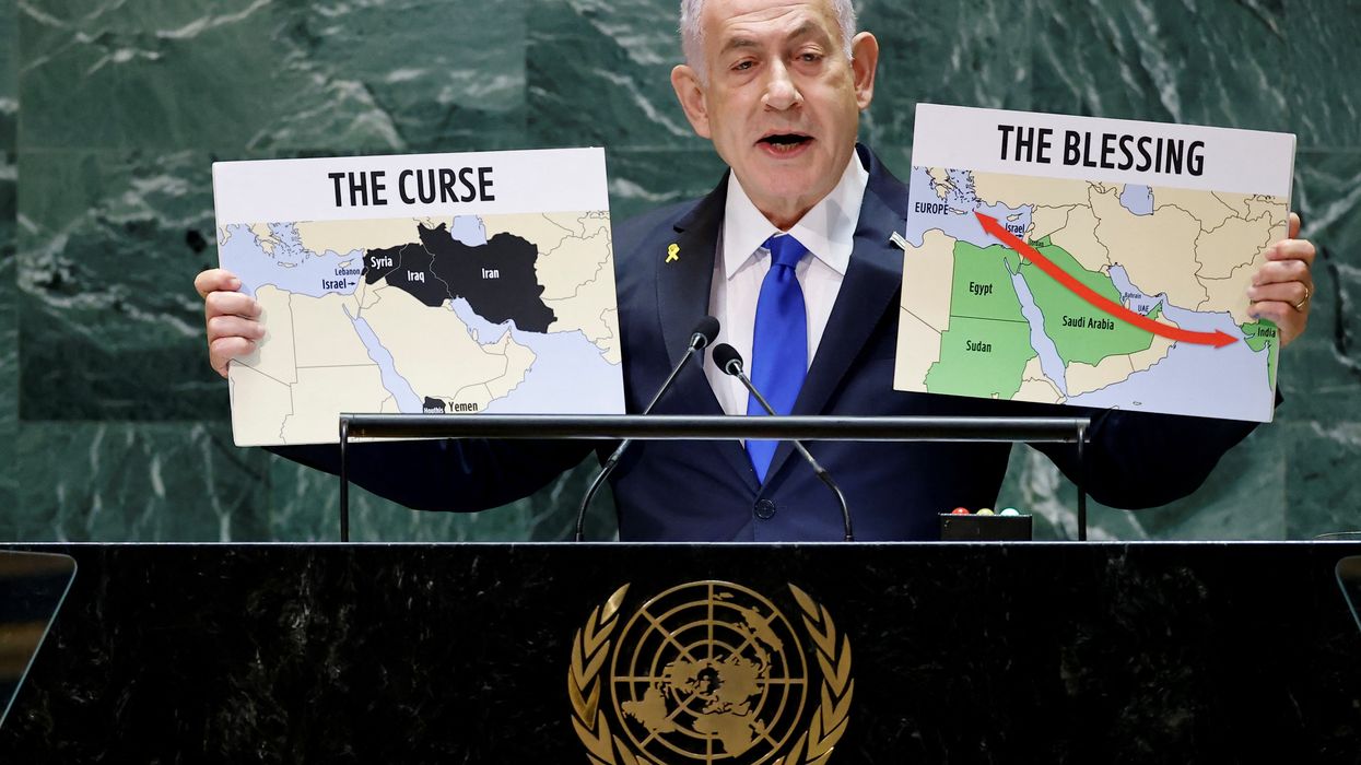 Benjamin Netanyahu at the UN