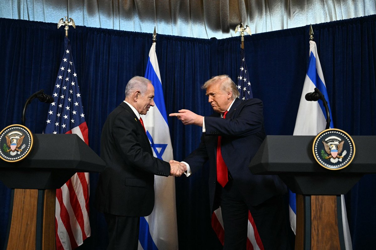 Benjamin Netanyahu, Donald Trump
