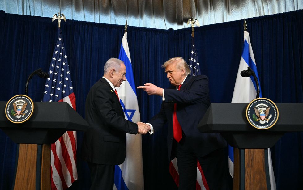Benjamin Netanyahu, Donald Trump
