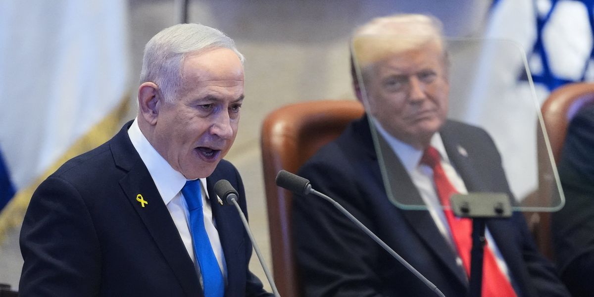 NextImg:Benjamin Netanyahu in thinly veiled jab at Keir Starmer for 'succumbing to antisemitic mobs' after historic hostage release