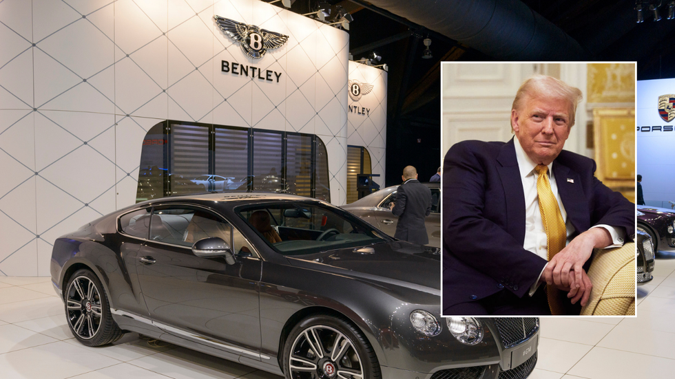 Bentley cars and Donald Trump