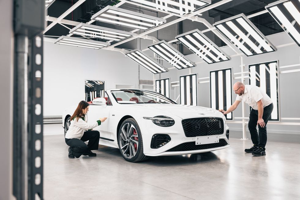 Bentley showroom