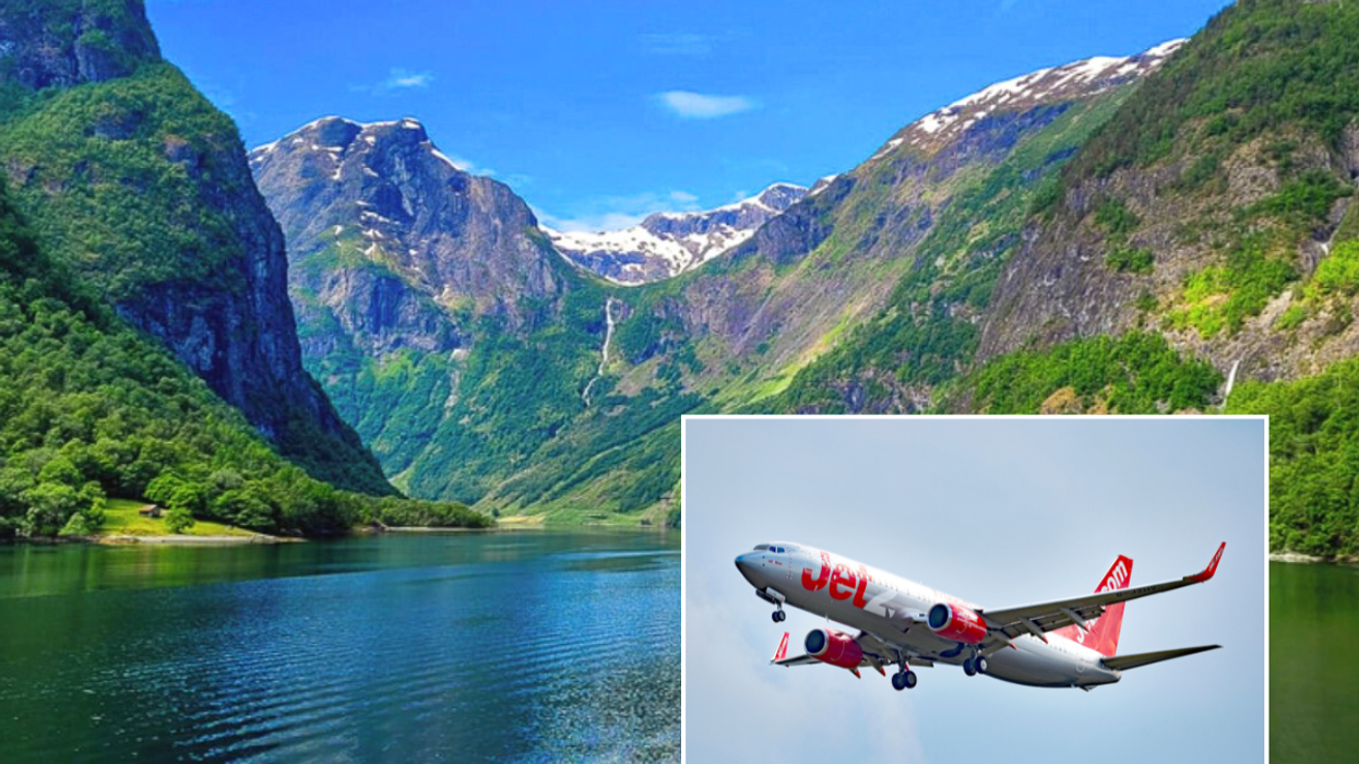 Bergen Fjords / Jet2 plane