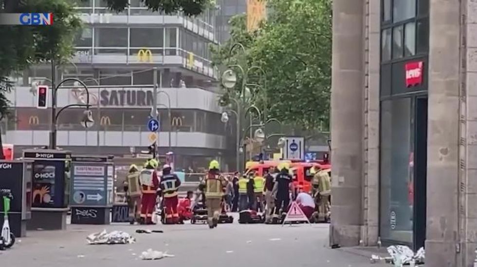 Berlin crash leaves at least 30 injured as vehicle drives into crowd
