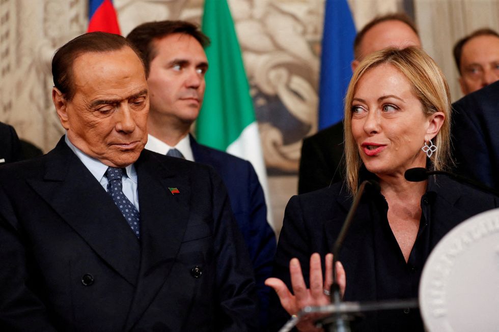 Berlusconi helped propel Brothers of Italy leader Giorgia Meloni to power