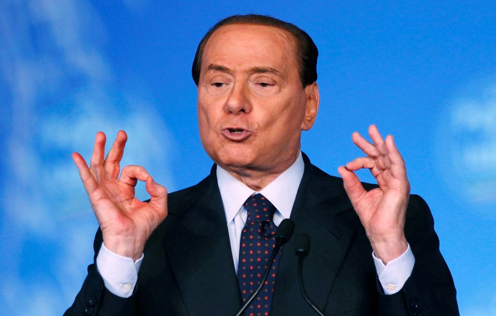 Berlusconi was admitted to San Raffaele Hospital with heart problems and shortness of breath