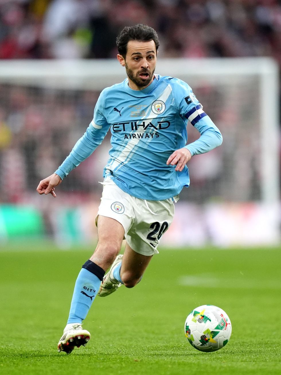 Bernardo Silva's Man City future is currently up in the air