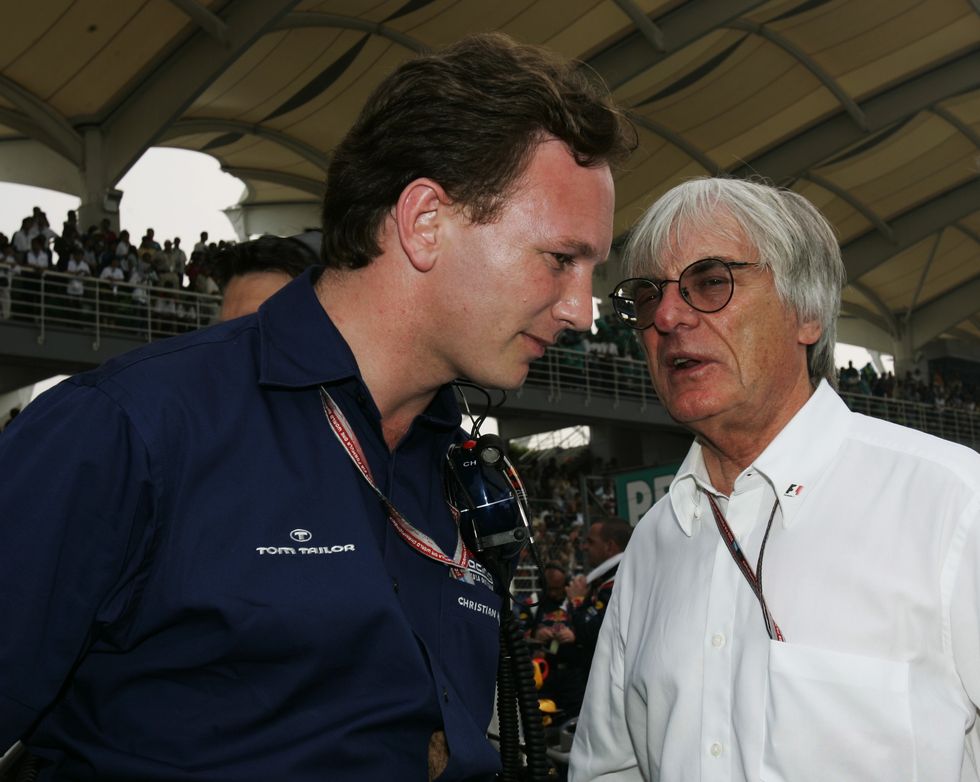 Bernie Ecclestone recommended Christian Horner for the Red Bull job