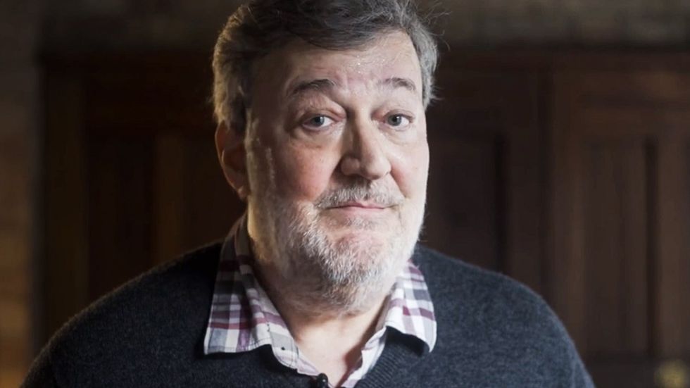 BEST QUALITY AVAILABLE Screengrab issued by Extinction Rebellion from YouTube of Stephen Fry. He has called on the British public to back Extinction Rebellion in a new video released by the climate change protest group. The actor and comedian speaks to the camera and throws his support behind the movement, saying: %22reasonable people, I think, understand that something has to be done%22 about fossil fuels. Issue date: Wednesday June 29, 2022.
