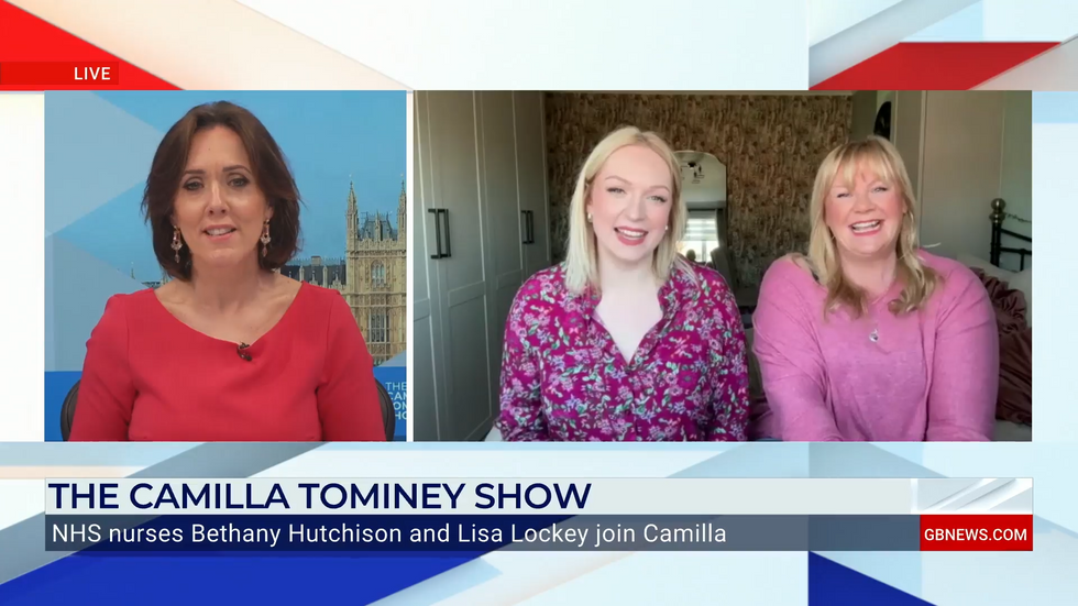 Bethany Hutchison and Lisa Lockey
