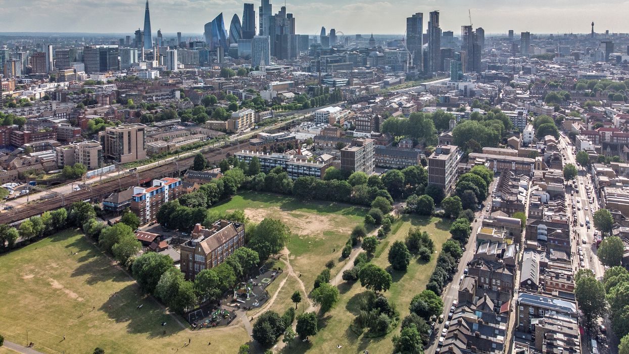 bethnal green aerial view