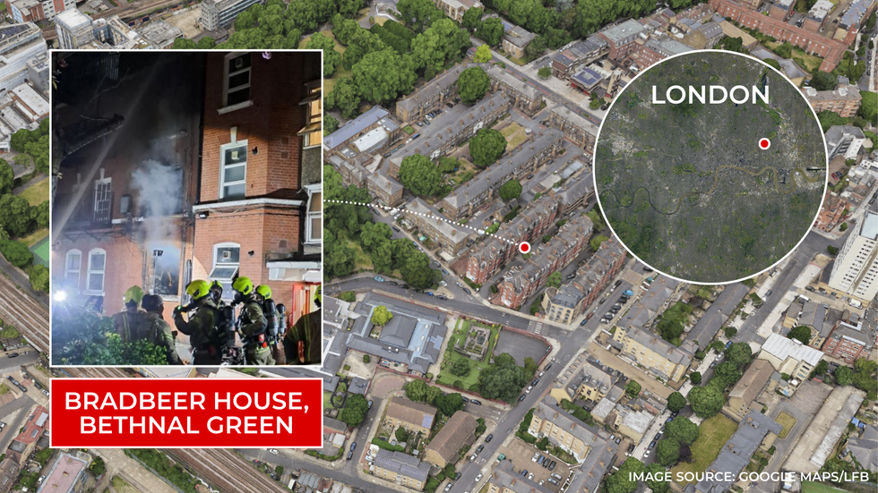Bethnal Green flat map