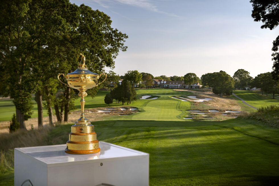 Bethpage Black removes iconic sign as Team Europe and Team USA prepare for Ryder Cup battle